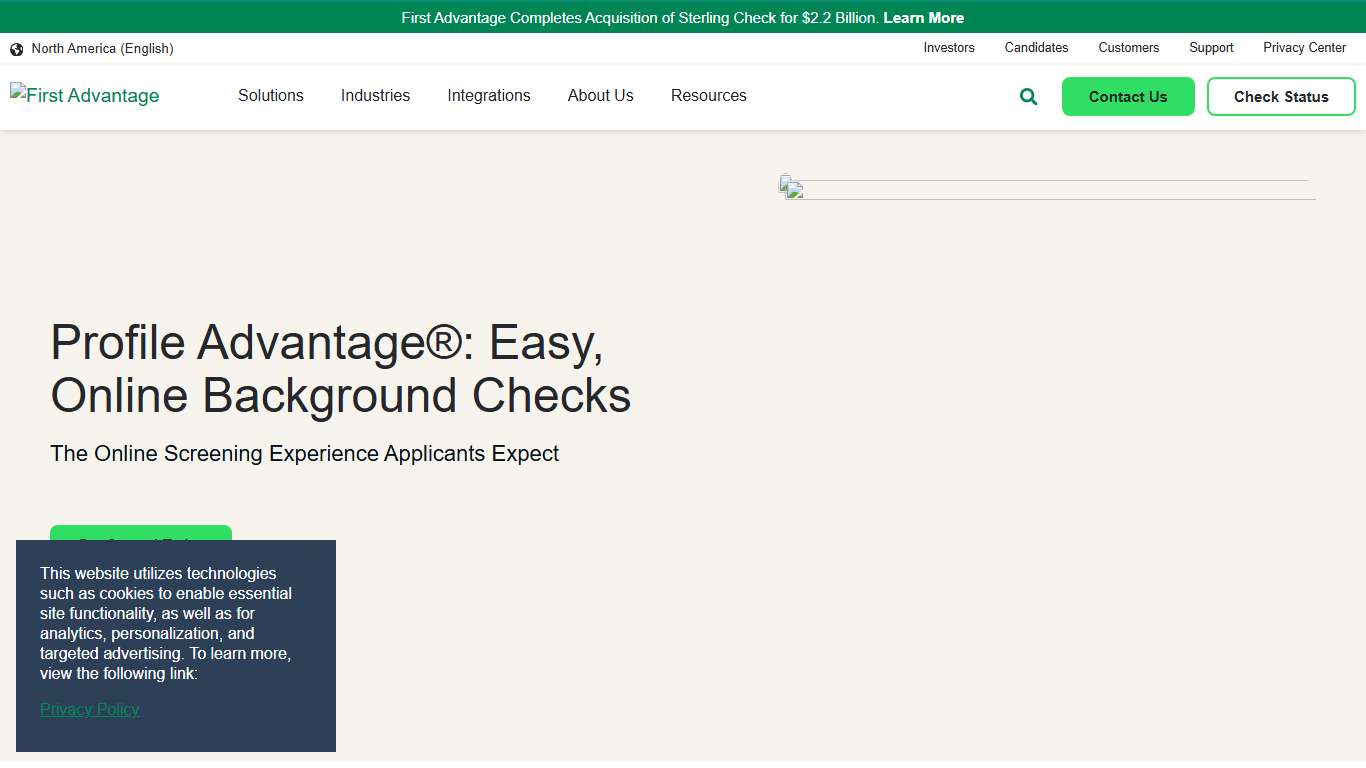 Applicant and Employee Background Checks | First Advantage