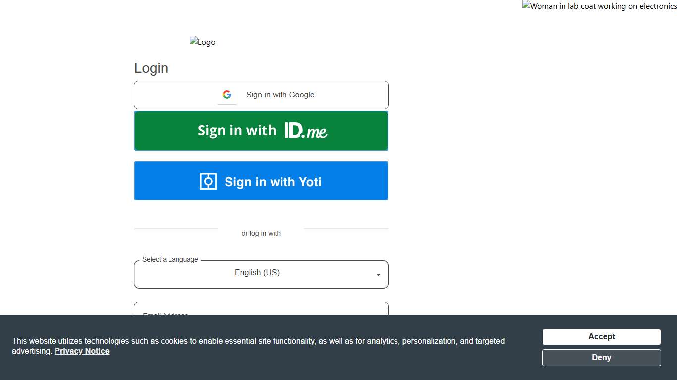 Login | First Advantage