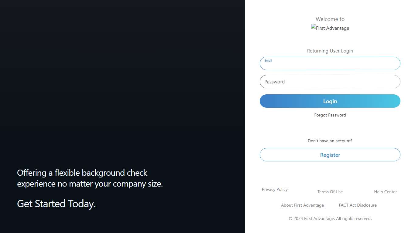 First Advantage - Small Business